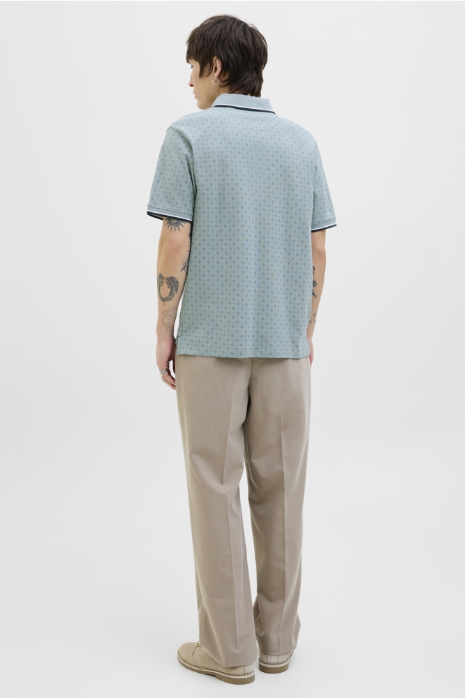 JPRPAULOS PLAY AOP BLU. SS POLO 12154548 Stormy Sea/NEW